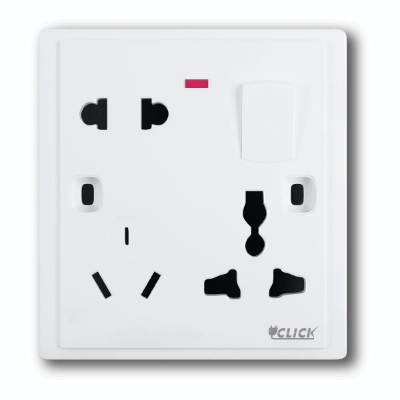 Picture of CLICK-PRIME-COMBINATION Socket WITH Switch,13A