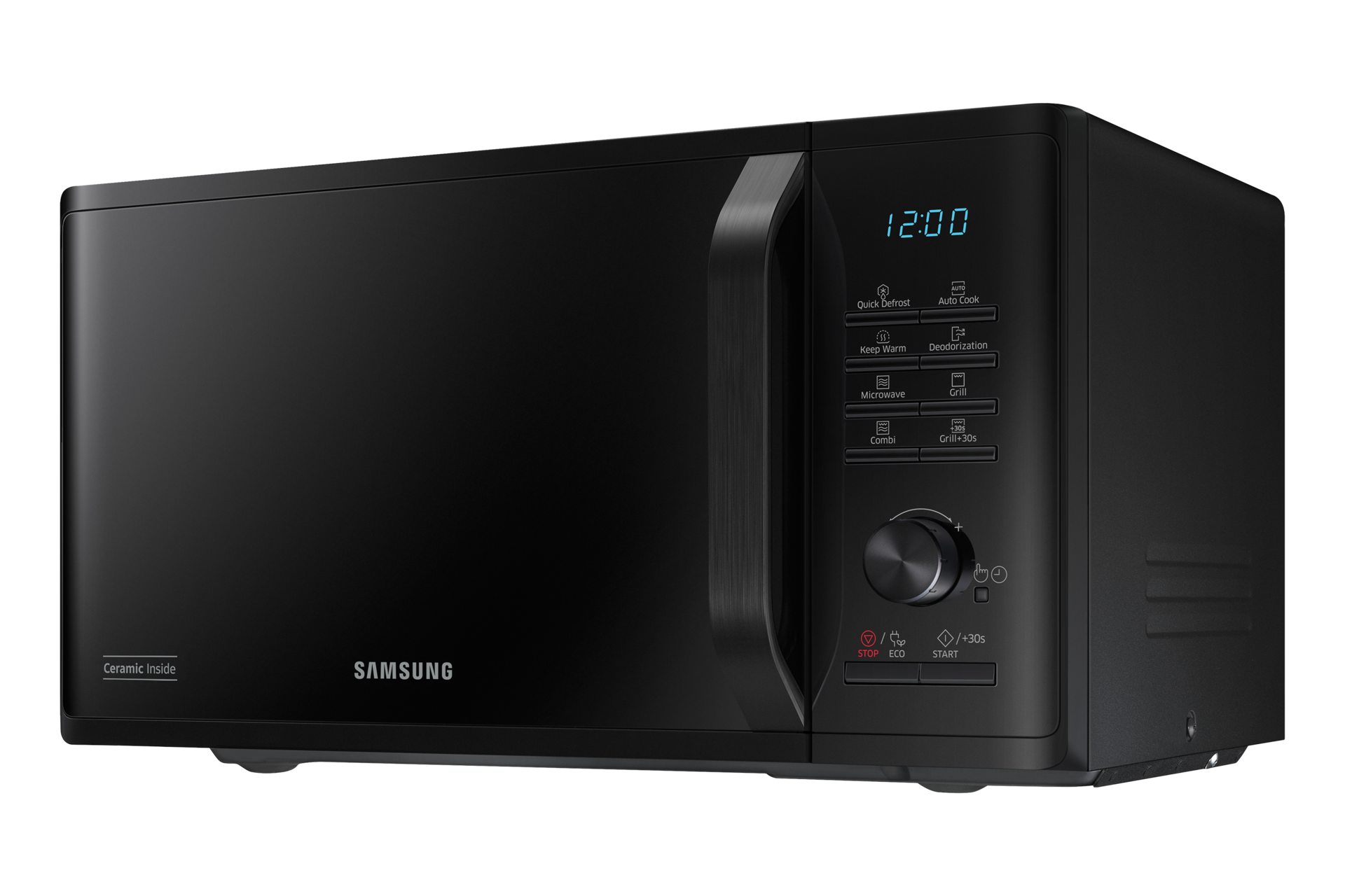 Samsung 23L Grill Microwave Oven with Ceramic Enamel Cavity (MG23K3515AK/D2) 