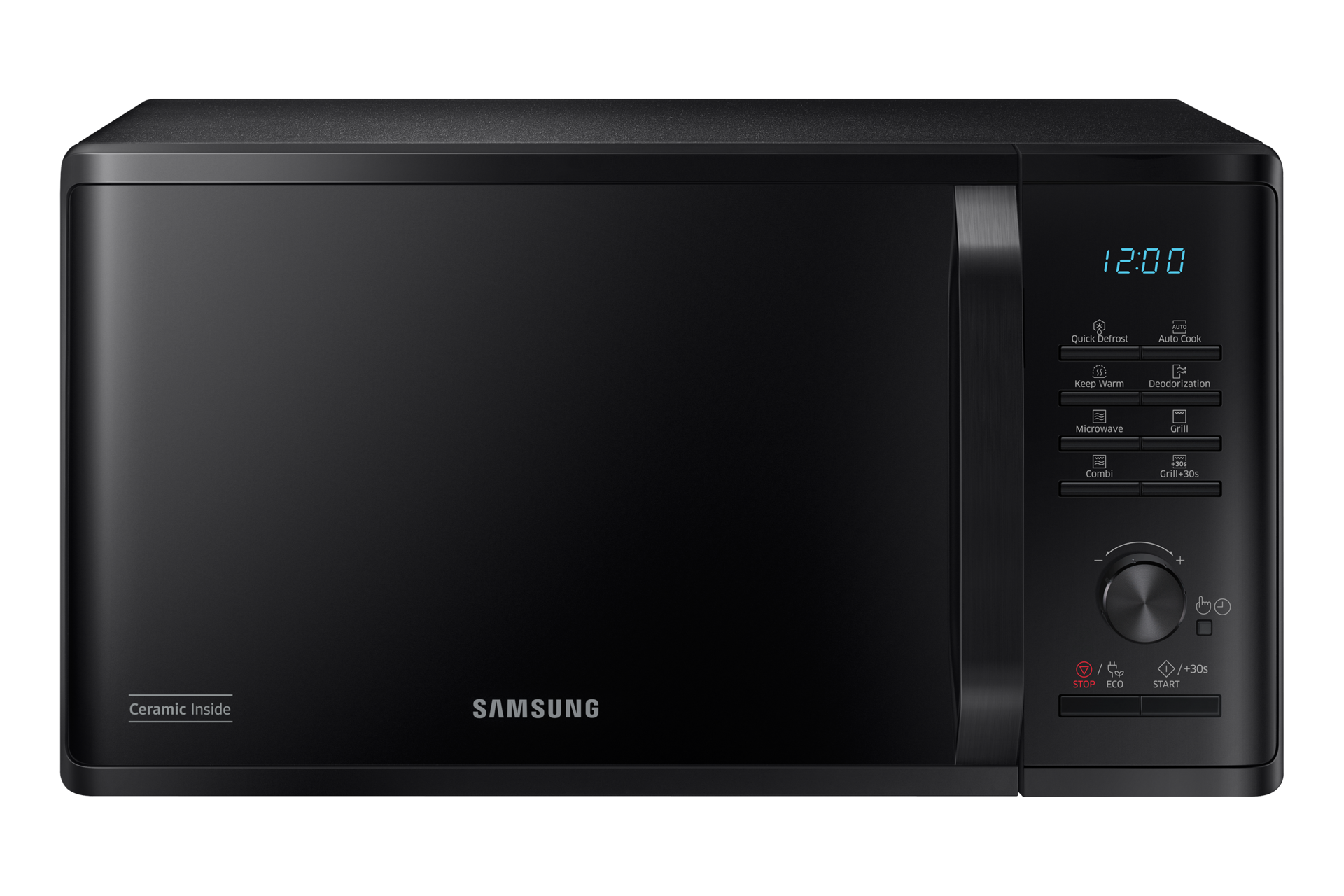 Samsung 23L Grill Microwave Oven with Ceramic Enamel Cavity (MG23K3515AK/D2) 