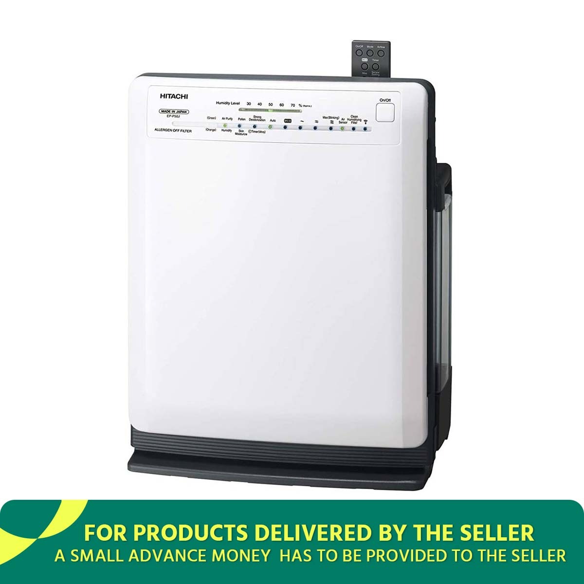 Hitachi EP-P50J Inverter Air Purifier with Humidifier | Made in Japan
