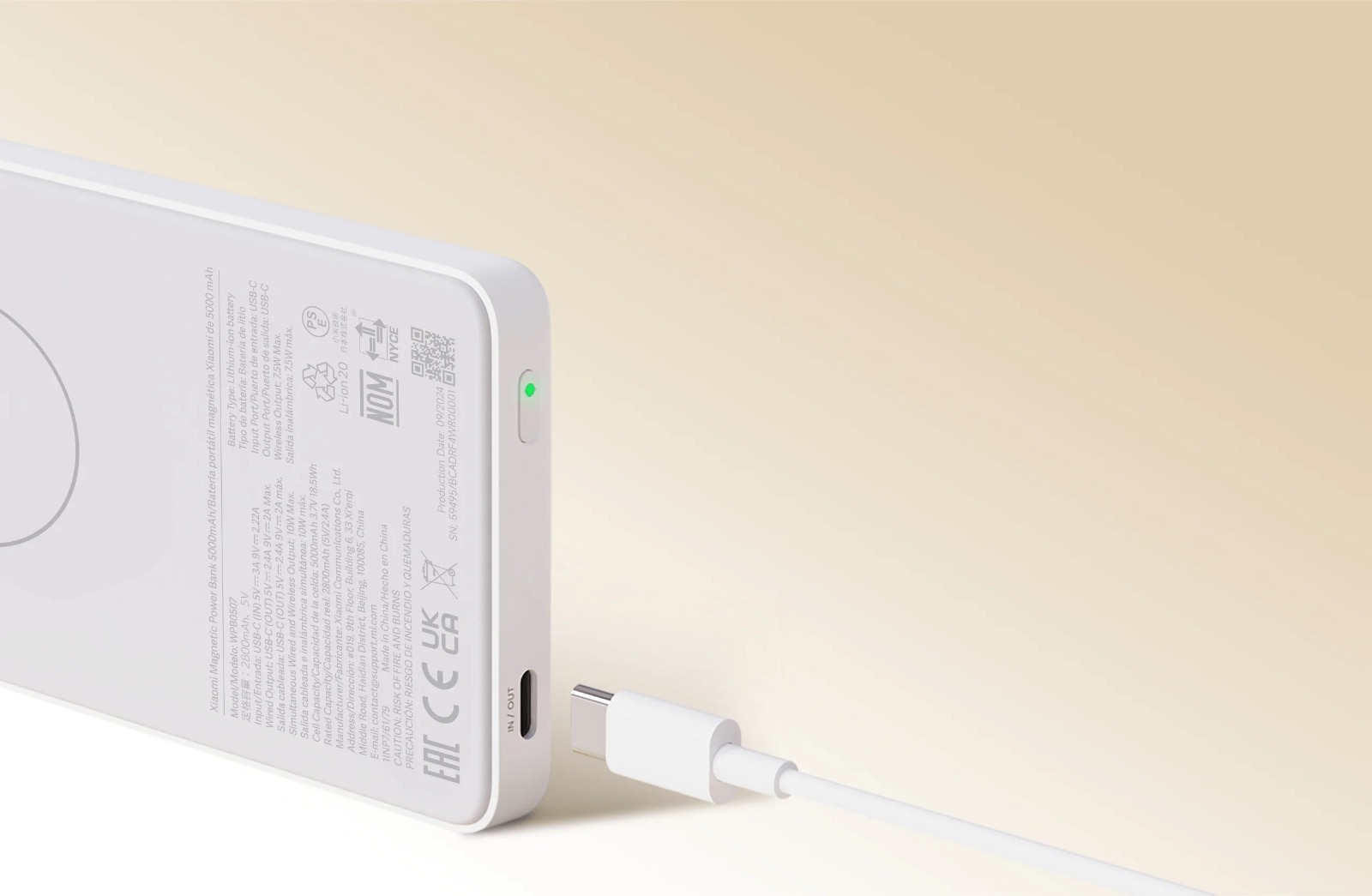 Picture of Xiaomi Magnetic Power Bank 5000