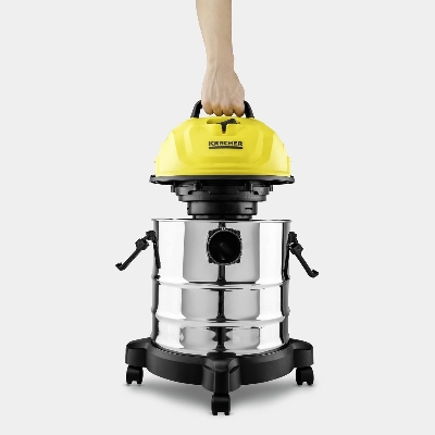 Picture of KARCHER WD 1s Classic *KAP - Multi-Purpose Vacuum Cleaner, Yellow