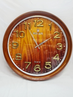 Picture of Wall Clock  wooden colour big size new collection Role-x Advanced inspiring-Exceotional Quality  Quartz Oreva Decorative Retro Anchor Wall Clock Vintage Choice Expression of Yourself