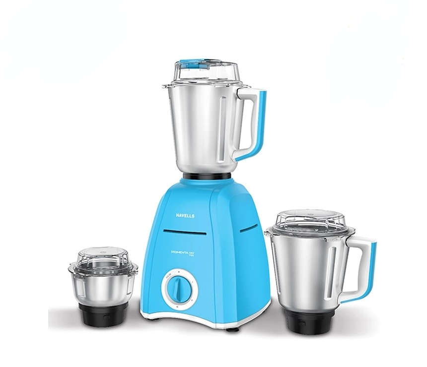Picture of Havells 750 W Momenta Mixer Grinder (Skyblue)