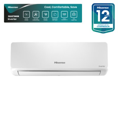 Picture of Hisense 1 Ton Split Type Full DC Inverter Air Conditioner (12-TW4RYETD00BU)  