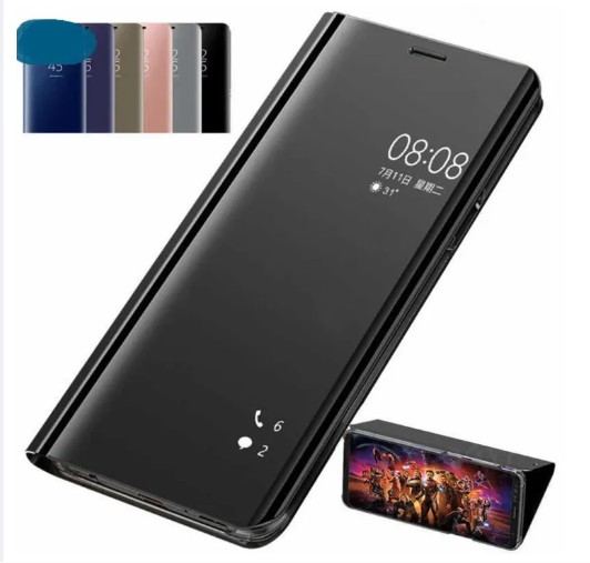 Picture of Flip Mirror Case For Samsung Galaxy S7 EDGE Clear View Mirror Stand Flip Cover