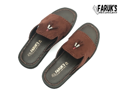 Picture of Luxury Stylish Sandal Fashionable Premium Sandal For Men FARUK'S Flats Suede Formal