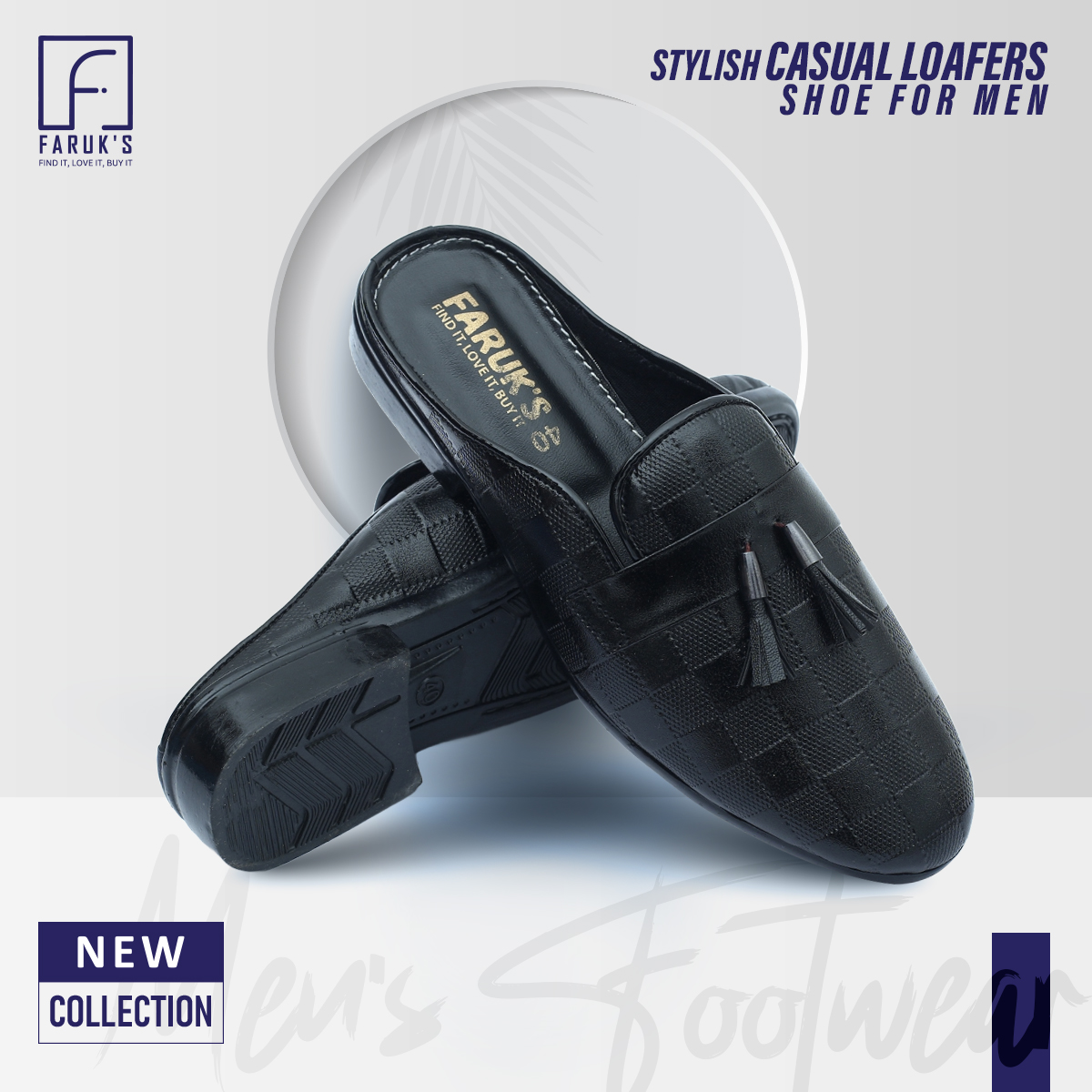 Picture of New Collection Flat Casual Half Shoe Loafer for Men -Loffer