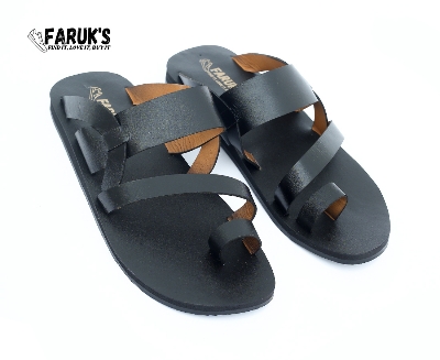 Picture of Ensemble Yourself - Custom Experience - Casual Leather Sandal For Men - Black - Couture - High-end - Well Inspired & Crafted
