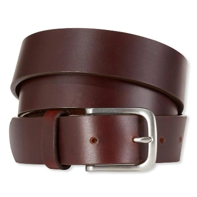 Picture of Brown leather belt for men