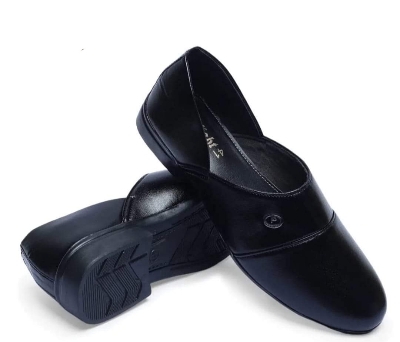 Picture of Stylish Addition - Luxury Stylish Shoes Fashionable Premium Shoe For Men, Black FARUK'S Flats Suede Formal -Loffer - Sustainable Choice
