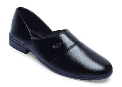 Picture of Stylish Addition - Luxury Stylish Shoes Fashionable Premium Shoe For Men, Black FARUK'S Flats Suede Formal -Loffer - Sustainable Choice