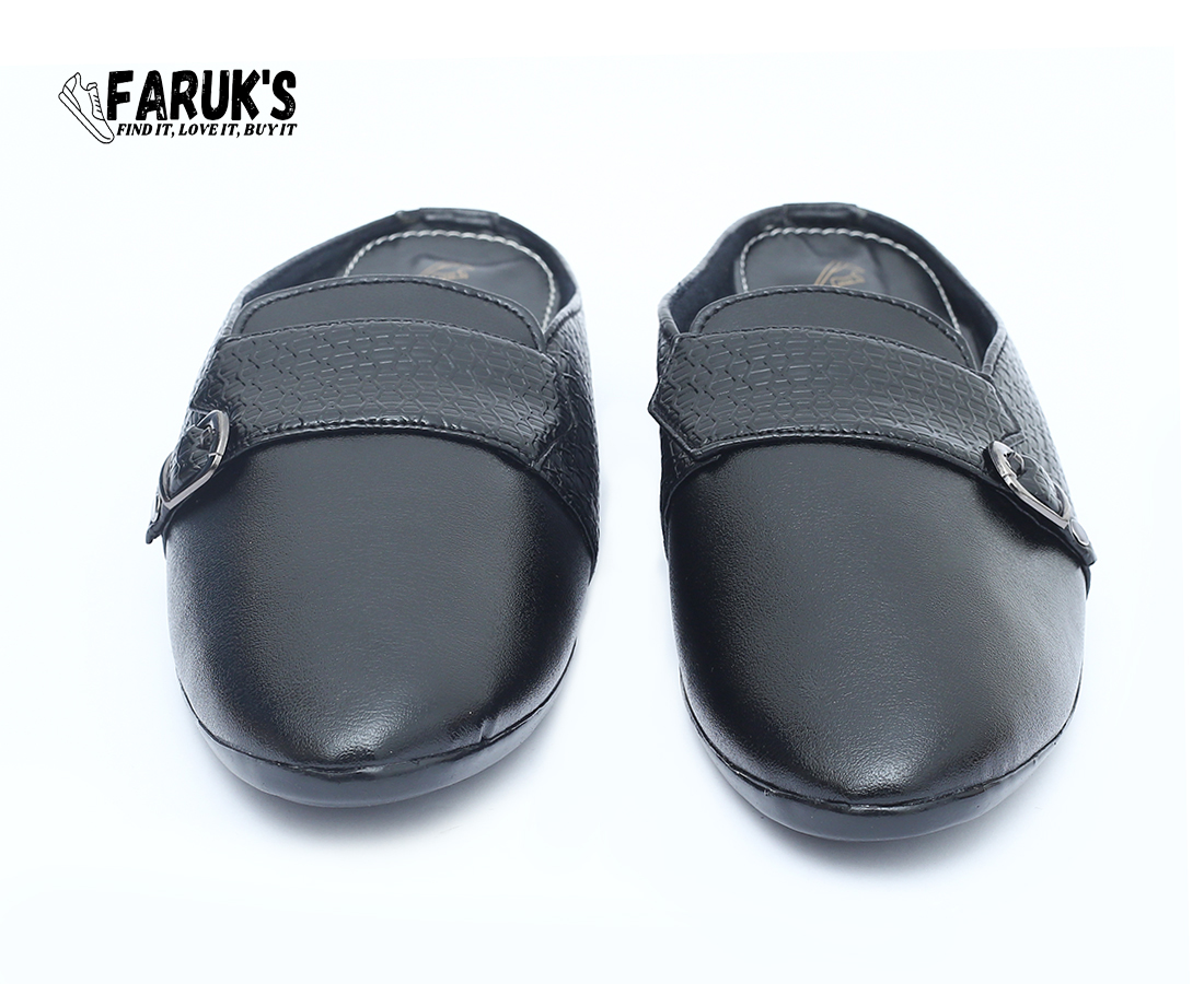 Picture of Stylish Addition - Luxury Stylish Half Shoe For Men Fashionable Premium Sandal For Men FARUK'S Flats Formal Half Shoe - Modern - Choice Expression