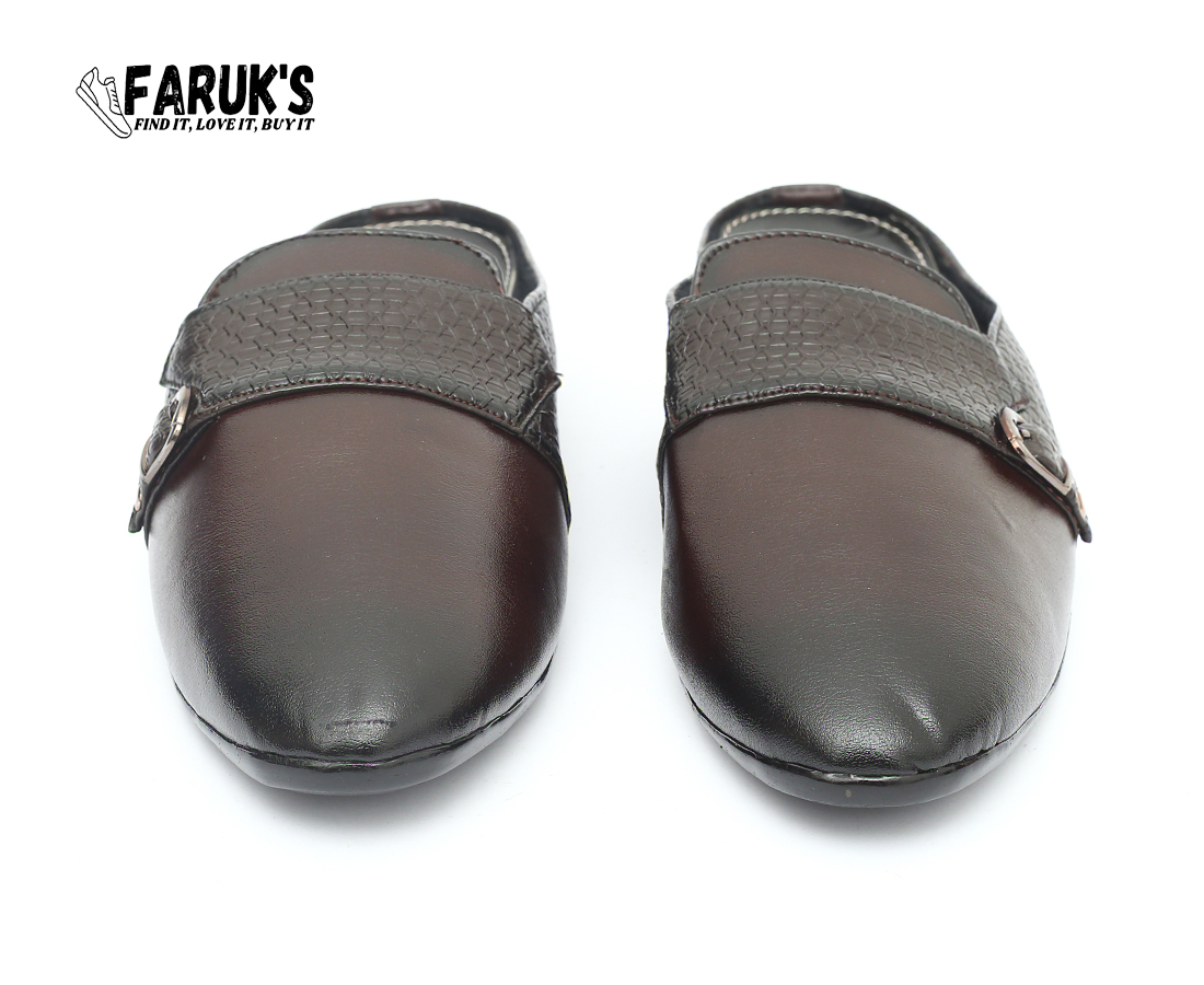 Picture of Stylish Addition - Luxury Stylish Half Shoe For Men Fashionable Premium Sandal For Men FARUK'S Flats Formal Half Shoe - Modern - Choice Expression