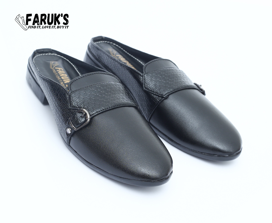 Picture of Stylish Addition - Luxury Stylish Half Shoe For Men Fashionable Premium Sandal For Men FARUK'S Flats Formal Half Shoe - Modern - Choice Expression
