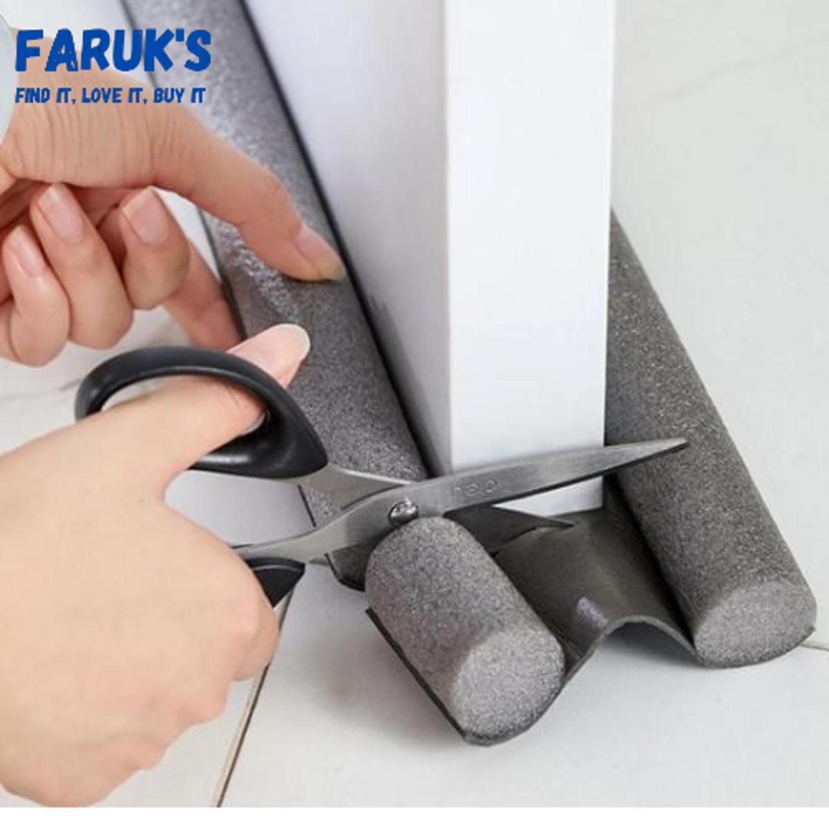 Picture of Door Draft and Dust Stopper Door Air Stopper Door Bottom Sealing Strip 37 Inches Door Draft Door gap and Dust Stopper Door Insect Protector
