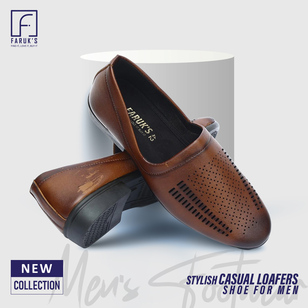 Picture of New Fashionable Loafer For Men / Men's Stylish Casual Loafers Shoe (FARUK'S)