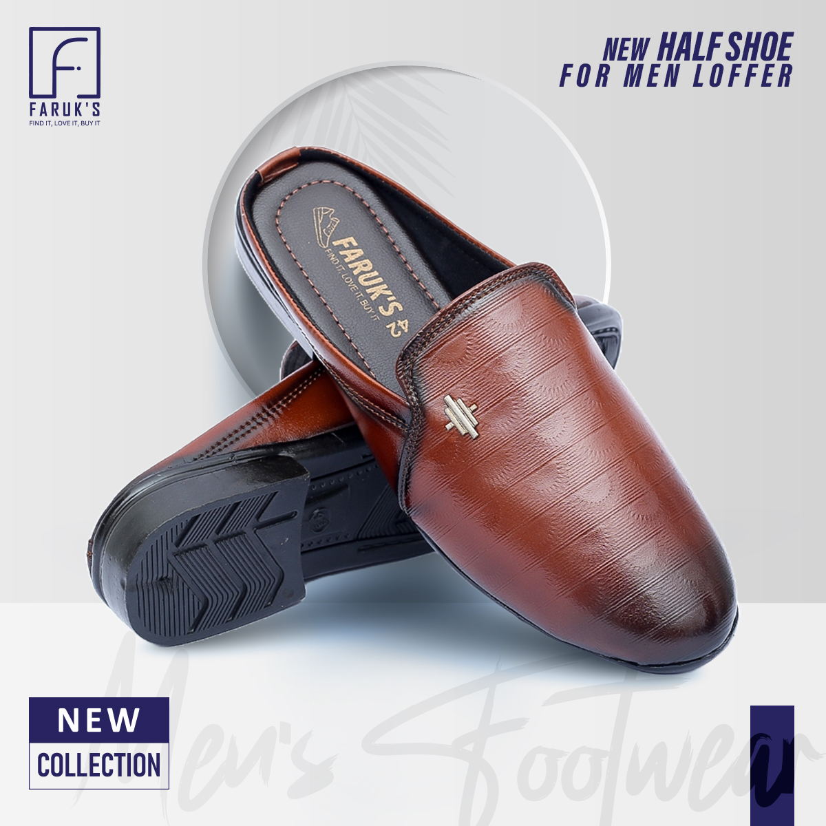 Picture of Custom Experience - Men Half Shoe, New Fashionable Half Shoe For Men, Half Shoe For Men - Couture - High-end - Understated Sophistication