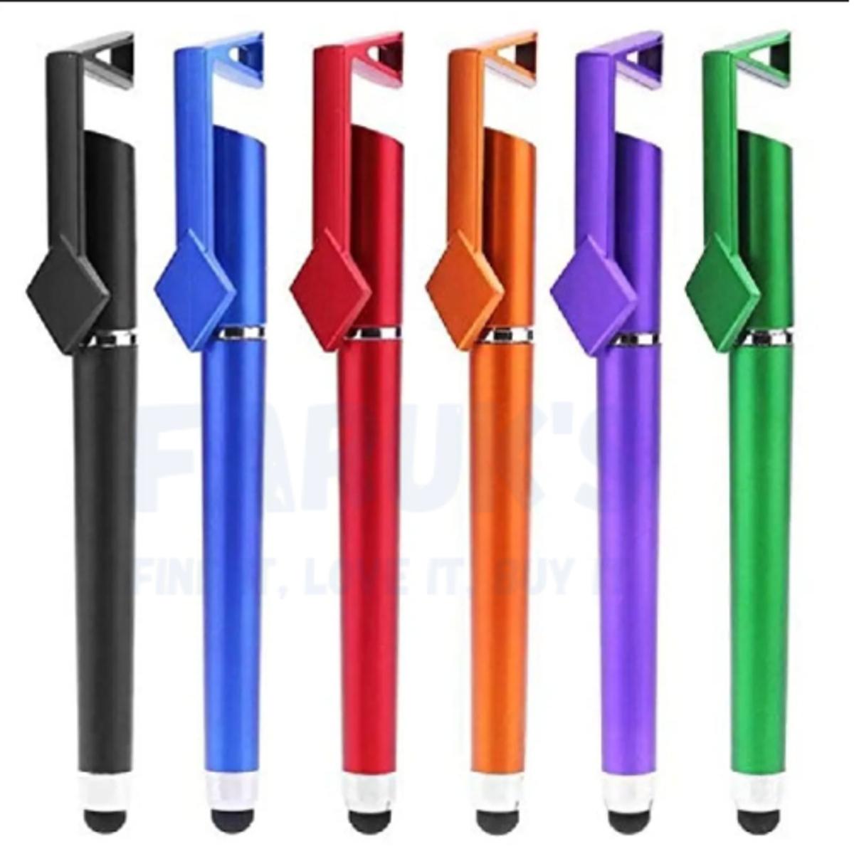 Picture of Universal 3 in 1 Pen Touch Screen Stylus Pen Capacitive Pen for All Smart Phone & Tablet -Stylus Capacitive Touch Pen- Stylus Pen- Random Color