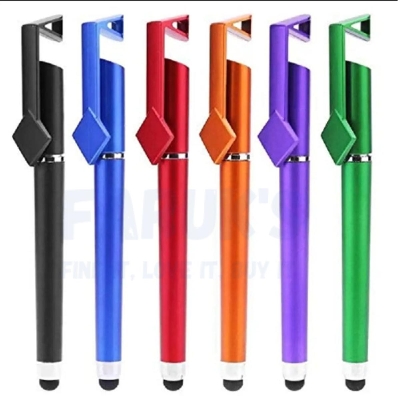 Picture of Universal 3 in 1 Pen Touch Screen Stylus Pen Capacitive Pen for All Smart Phone & Tablet -Stylus Capacitive Touch Pen- Stylus Pen- Random Color