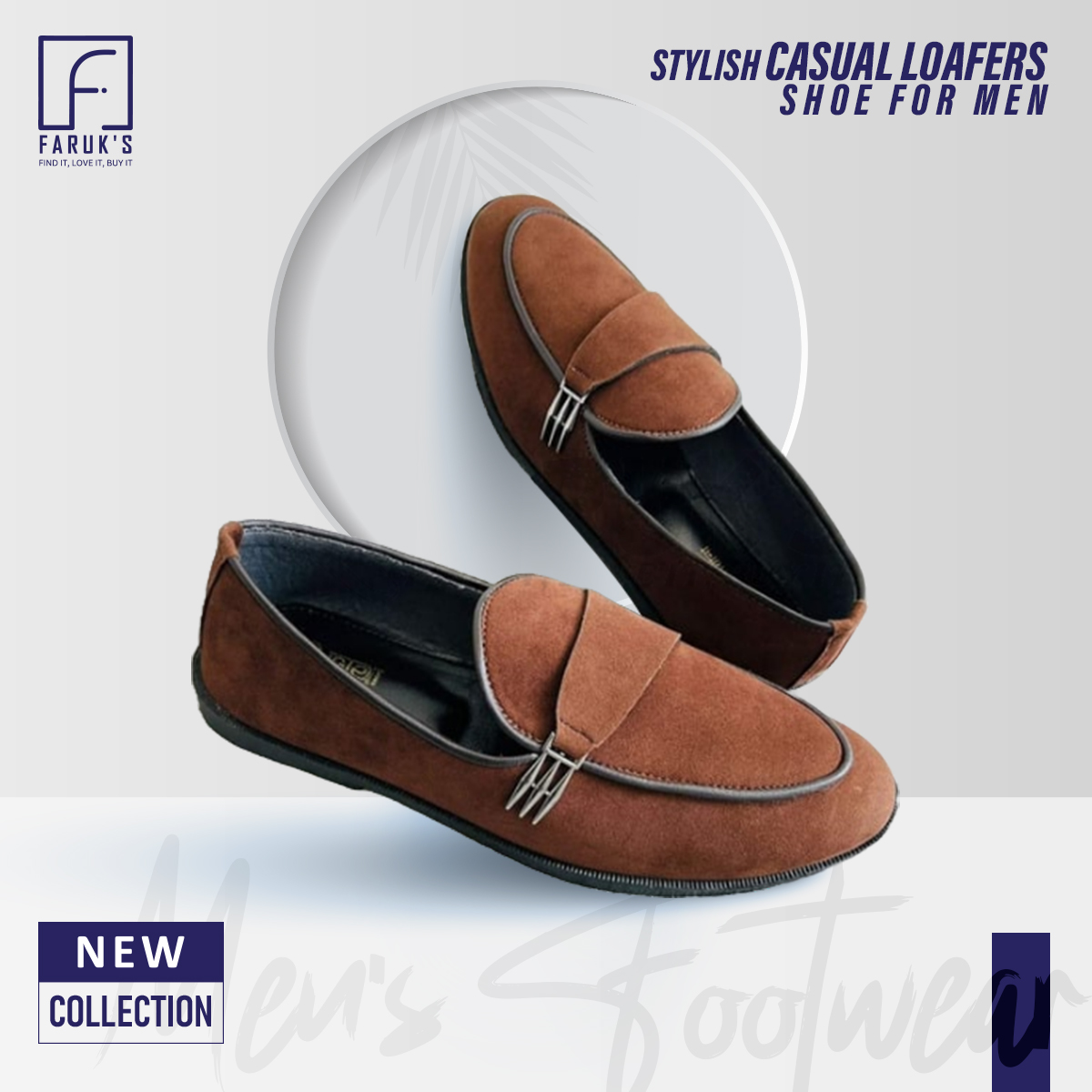 Picture of New Fashionable Loafer For Men / Men's Stylish Casual Loafers Shoe (FARUK'S) -Loffer