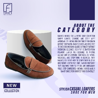 Picture of New Fashionable Loafer For Men / Men's Stylish Casual Loafers Shoe (FARUK'S) -Loffer