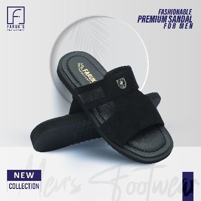 Picture of Luxury Stylish Sandal Fashionable Premium Sandal For Men FARUK'S Flats Suede Formal