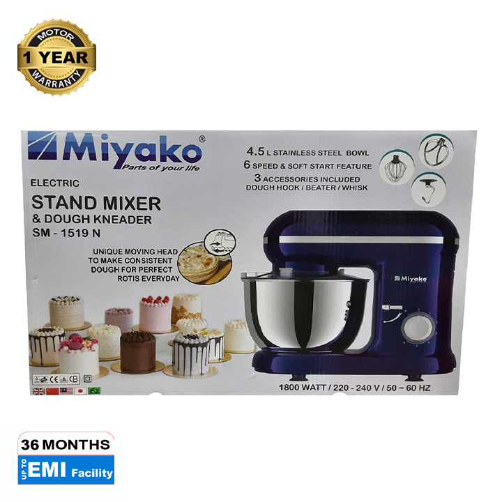 Picture of Miyako Electric Stand Mixer & Dough Kneader Miyako SM-1519 N Commercial Beater