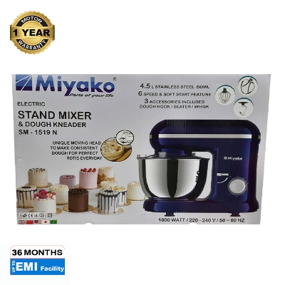 Picture of Miyako Electric Stand Mixer & Dough Kneader Miyako SM-1519 N Commercial Beater