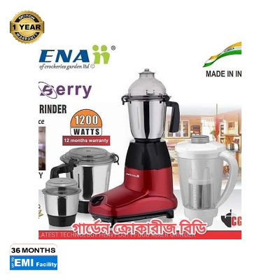 Picture of Novena Black Berry Mixer Grinder (4 In 1) 1200Watts Made In India