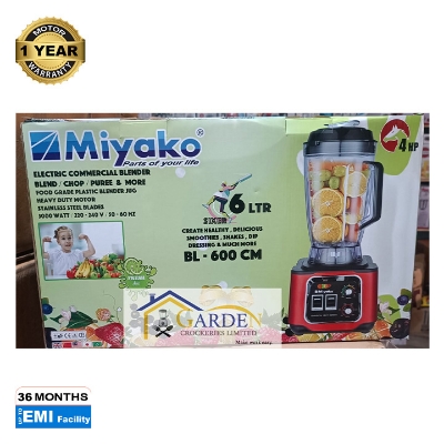 Picture of Miyako Electric commercial blender 6LTR BL 600CM 3000WATT 