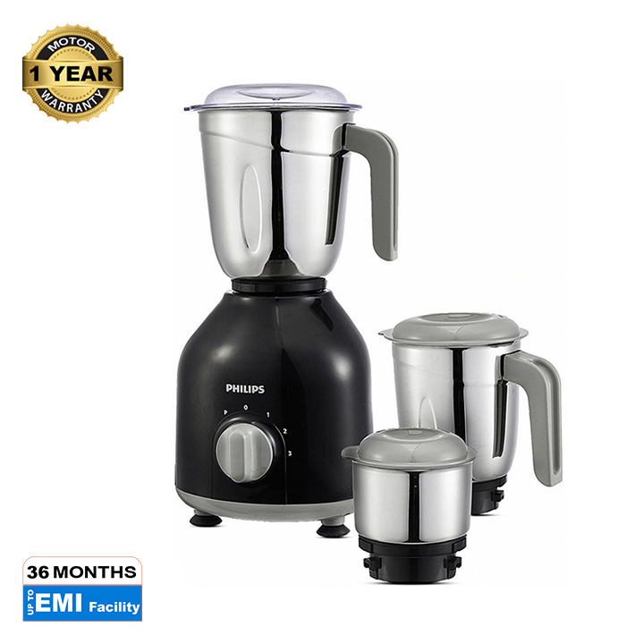Picture of Philips Mixer Grinder - HL7756/00 - Black and Red