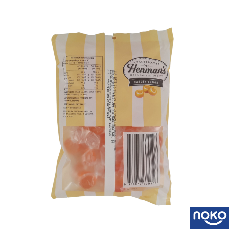 Picture of Traditional Henmans Hard Boiled Sweets Fruit Cocktail 250G - Chocolate