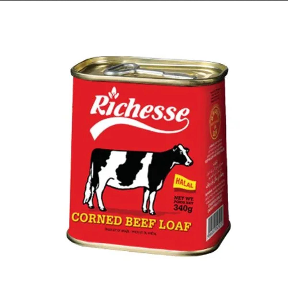 Picture of Richesse Corned Beef Loaf 340g