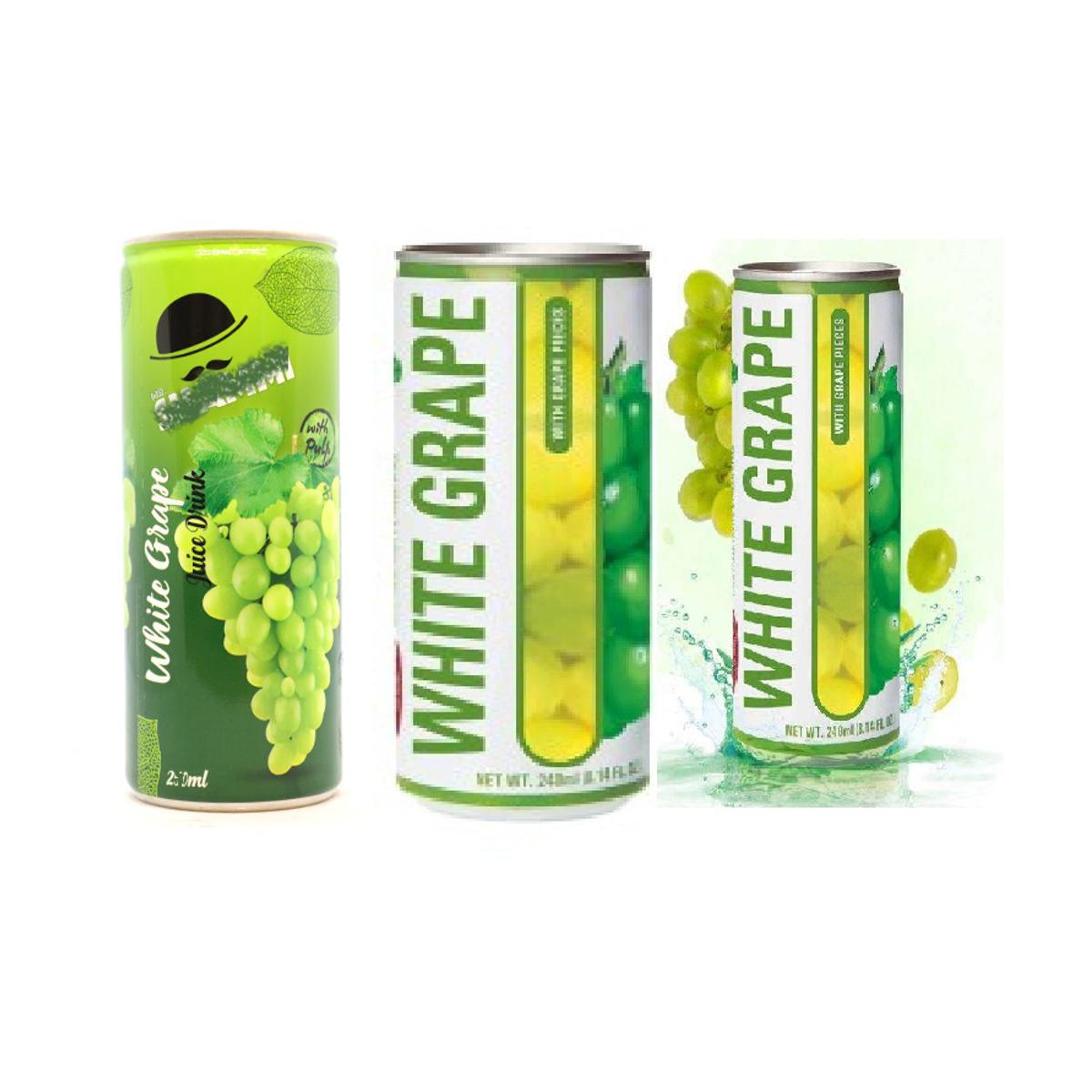 Picture of White Grape Juice Drink Can 240 ml