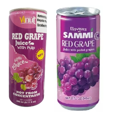 Picture of Red Grape Juice Drink Can 240ml