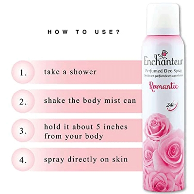 Picture of Enchanteur Romantic Perfumed Deo Spray for Women, 150ml