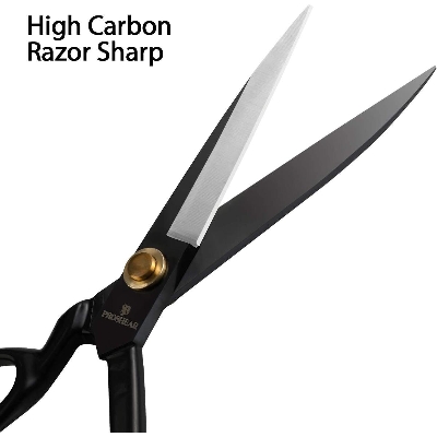 Picture of Tailor Scissors 8/9/10/12 inch - Heavy Duty Sewing Fabric Scissors for Leather Cutting Industrial Sharp Shears