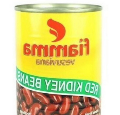 Picture of FIAMMA CANNED VEGETABLE RED KIDNEY BEANS 400 GM