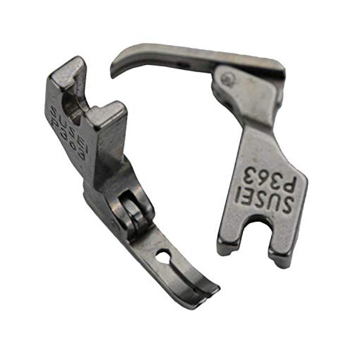 Picture of SUSEI  Pressure Zipper Foot for Industrial Sewing Machines - SILVER , (Set of 2 Pieces)
