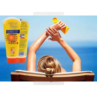 Picture of Lady Diana Collection Sunblock Cream SPF40 with Vitamin E - 170ml
