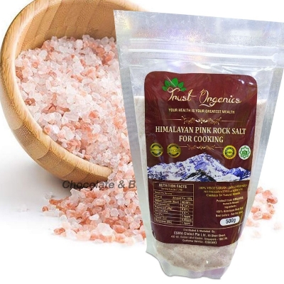 Picture of Trust Organic  Pink Rock Salt 500g For Cooking