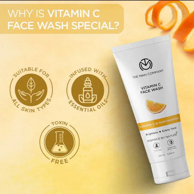 Picture of The Man Company Vitamin C Face Wash (100ml)