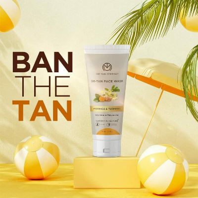 Picture of The Man Company De Tan Face Wash for Men with Turmeric and Moringa 100 ml