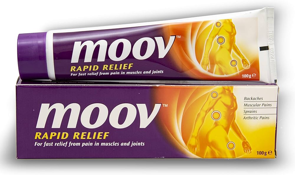 Picture of Moov Rapid Relief Cream for Pain In Muscles And Joints (100g)
