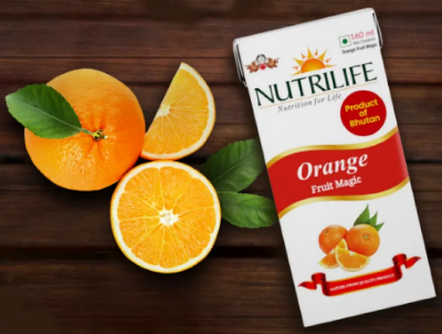 Picture of ( Pack of 5) Nutrilife Orange Juice Fruit Magic 160 ML Bhutan
