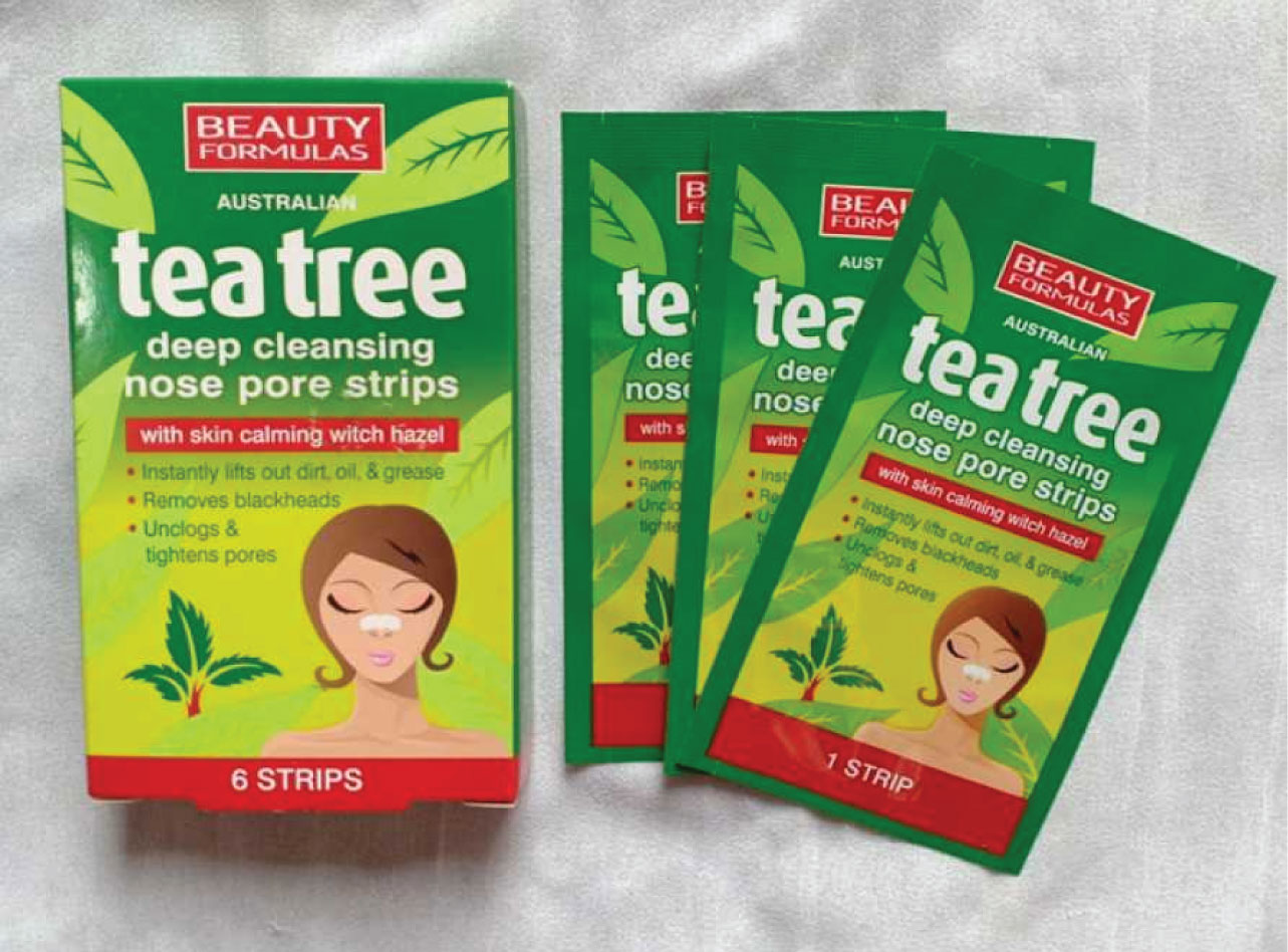 Picture of Tea Tree Deep Cleansing Nose Pore Strip 6 Strips