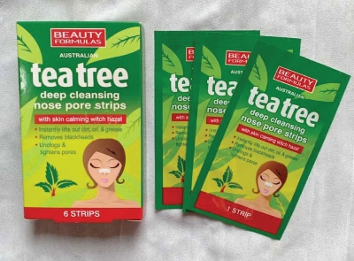 Picture of Tea Tree Deep Cleansing Nose Pore Strip 6 Strips