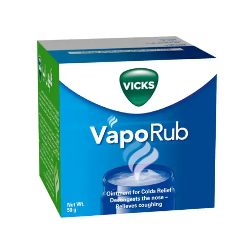 Picture of Vicks Vaporub Relief From Cold, Cough, Blocked Nose, Headache 50g (Germany)