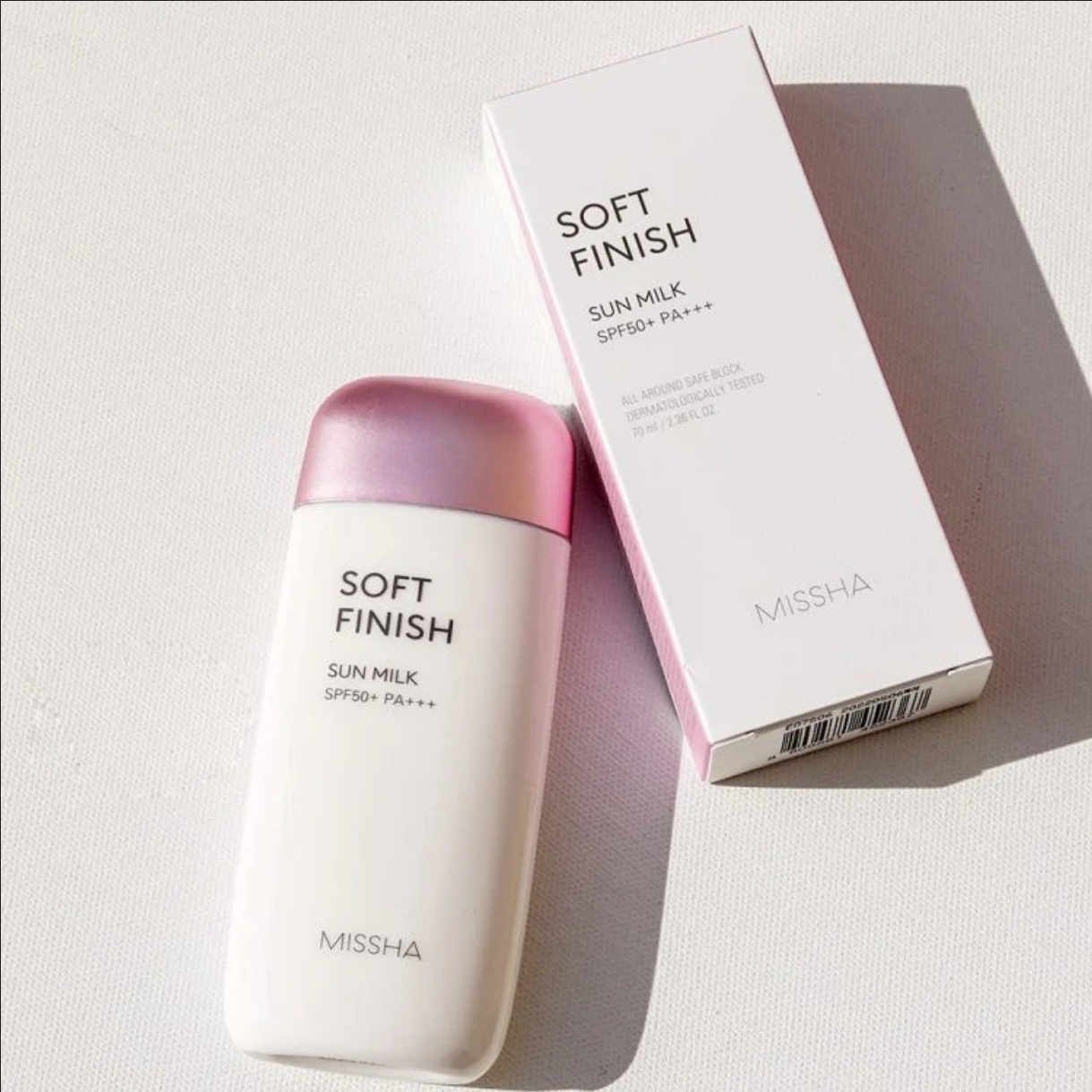 Picture of Missha All Around Safe Block Soft Finish Sun Milk – 70ml